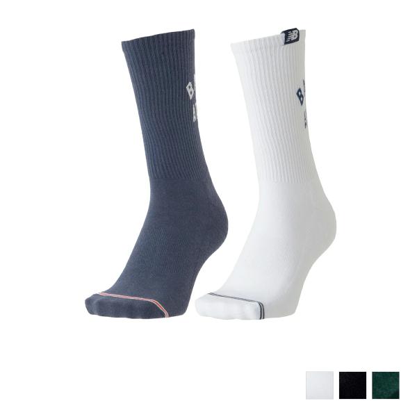 【50%OFF】 NEW BALANCE MID CUFF 2P SOCKS ニューバランス ミッド...