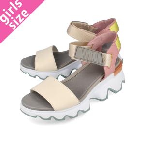 SOREL KINETIC SANDAL ソレル キネティック サンダル CHALK/EASTER PINK nl3567-191｜lowtex-plus