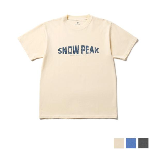 【40%OFF】 SNOW PEAK RECYCLED COTTON DYED T-SHIRT SP...