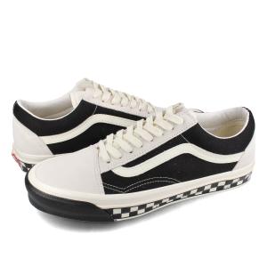 VANS VAULT OG OLD SKOOL LX バンズ ボルト OG オールドスクール LX メンズ ローカット MARSHMALLOW/BLACK ホワイト vn-0a4p3x4no｜lowtex-plus