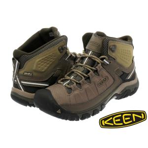 KEEN TARGHEE EXP MID WP 【メンズ】 キーン メン ターギー ミッドウォータープルーフ DARK OLIVE/BLACK OLIVE