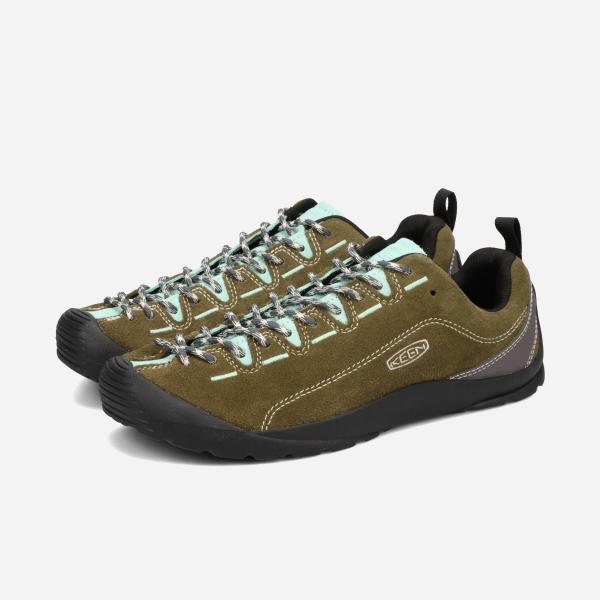 KEEN JASPER キーン ジャスパー メンズ DARK OLIVE/CABBAGE カーキグリ...