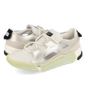 Onitsuka Tiger BIG LOGO RUNNER SANDAL オニツカ タイガー ビッグ ロゴ ランナー サンダル CREAM/PURE SILVER 1183a582-106｜lowtex