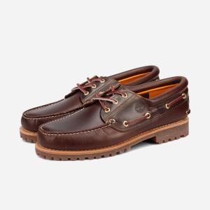 ティンバーランド 3アイレット クラシック ラグ メンズ TIMBERLAND 3EYELET CLASSIC LUG BROWN