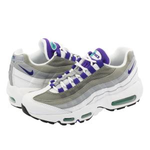 スニーカー メンズ ナイキ ウィメンズ エア マックス 95 NIKE WMNS AIR MAX 95 WHITE/COURT PURPLE/EMERALD GREEN/WOLF GREY