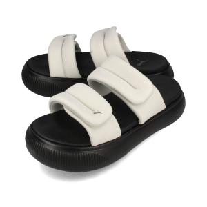 PUMA MAYU PUFFY SLIDES WNS プーマ マユ パフィ スライド ウィメンズ レディース SEDATE GRAY/AGED SILVER グレー 399450-04｜lowtex