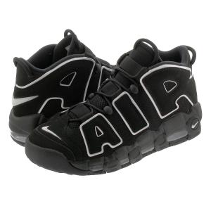 NIKE AIR MORE UPTEMPO 2020年復刻モデル ナイキ モア アップ テンポ  BLACK/WHITE メンズ スニーカー 黒｜lowtex