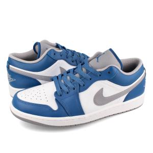 NIKE AIR JORDAN 1 LOW 【TRUE BLUE】 ナイキ エア ジョーダン 1 ロー トゥルー ブルー メンズ ローカット TRUE BLUE/CEMENT GREY/WHITE ブルー 553558-412