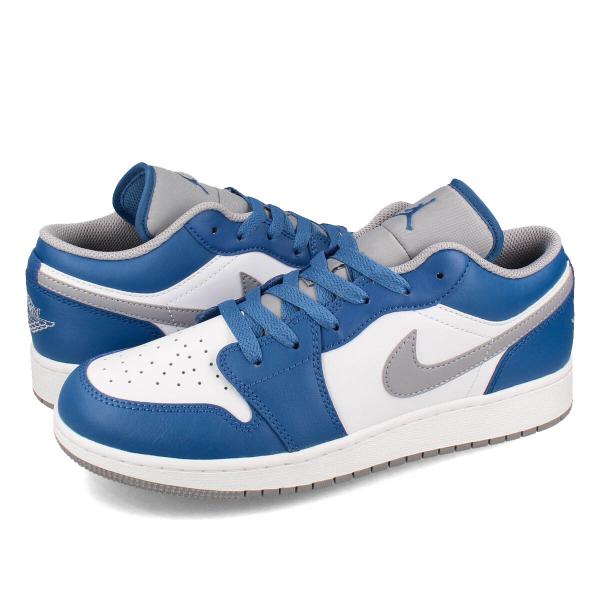 NIKE AIR JORDAN 1 LOW GS 【TRUE BLUE】 ナイキ エアジョーダン 1...