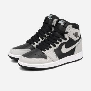 NIKE AIR JORDAN 1 RETRO HIGH OG GS 【SHADOW 2.0】 ナイキ エア ジョーダン 1 レトロ ハイ OG GS BLACK/LIGHT SMOKE GREY/WHITE 575441-035｜LOWTEX