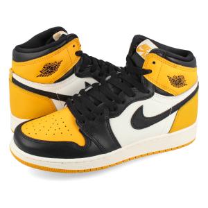 NIKE AIR JORDAN 1 RETRO HIGH OG GS 【YELLOW TOE】 ナイキ エア ジョーダン 1 レトロ ハイ OG GS BLACK/TAXI/WHITE 575441-711｜LOWTEX