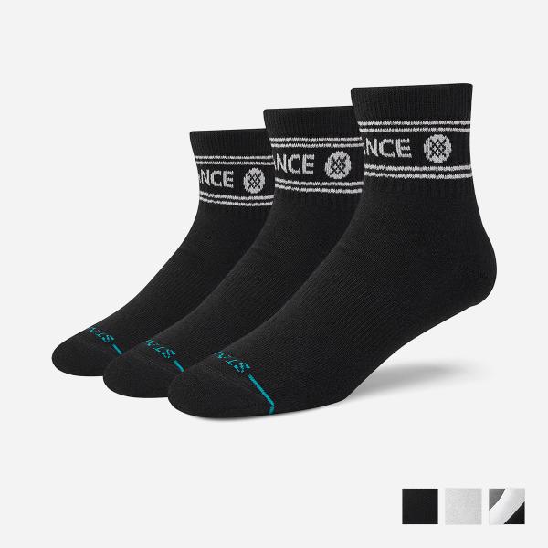 STANCE SOCKS VITAL QUARTER 3 PACK スタンス ソックス バイタル ク...
