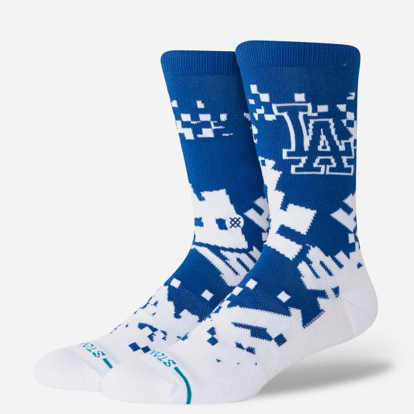 STANCE SOCKS PIXEL LOS ANGELES DODGERS スタンス ソックス ピ...