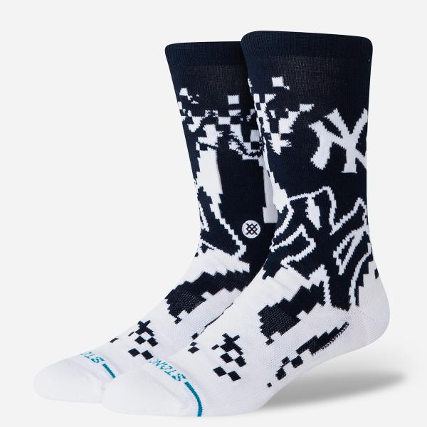 STANCE SOCKS PIXEL NEW YORK YANKEES スタンス ソックス ピクセル...