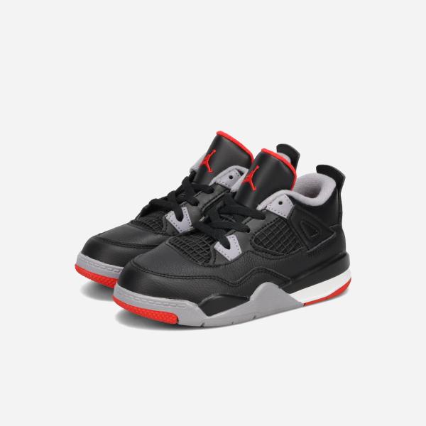 NIKE AIR JORDAN 4 RETRO TD 【BRED】 ナイキ エア ジョーダン 4 レ...