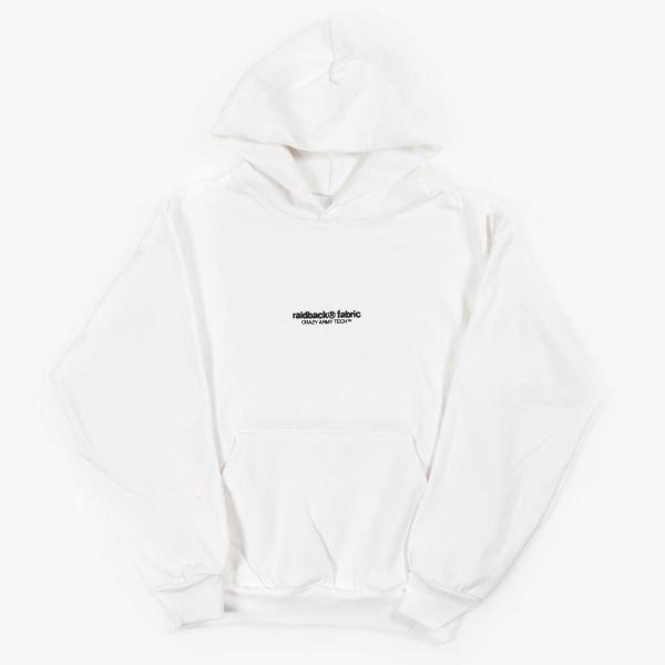 raidback fabric CRAZY ARMY TECH Hooded Sweatshirt ...