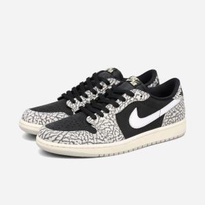 NIKE / AIR JORDAN 1 LOW_エア ジョーダン 1 LOW/27.5cm/BLK エア ジョーダン 1 NIKE AIR JORDAN RETRO LOW OG black/muslin-tech