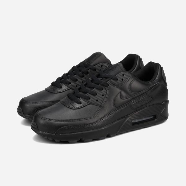 NIKE AIR MAX 90 LTR ナイキ エア マックス 90 レザー BLACK/BLACK...