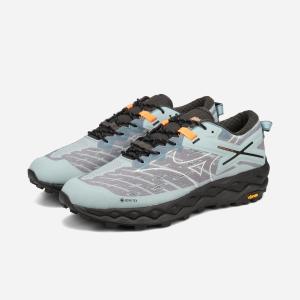 MIZUNO WAVE MUJIN LS GTX ミズノ ウェーブ ムジン LS GTX メンズ EMERALD GREEN/OFF WHITE/GRAY グリーン D1GA250107