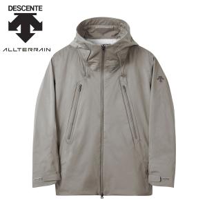 DESCENTE ALLTERRAIN HARD SHELL JACKET CREAS デサント オルテライン ハード シェル ジャケット クレアス メンズ レディース CHROME GREY グレー DAMXGK30｜lowtex