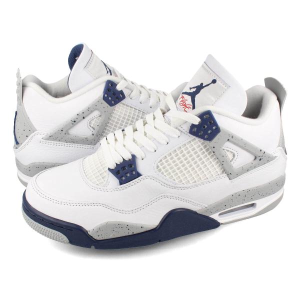 NIKE AIR JORDAN 4 RETRO ナイキ エア ジョーダン 4 レトロ WHITE/M...