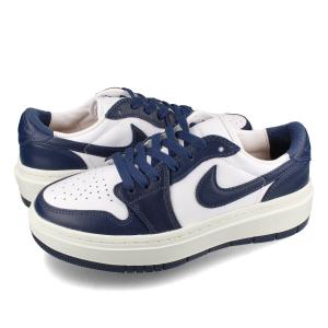 NIKE WMNS AIR JORDAN 1 ELEVATE LOW ナイキ ウィメンズ エア ジョーダン 1 エレベイト ロー レディース WHITE/MIDNIGHT NAVY/SAIL ネイビー dh7004-141-l