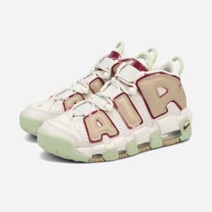 ⭐️極美品NIKE エアモアアップテンポ ガールズ バーシティレッド22.5cm 国内4月7日発売予定】 ナイキ エア モア アップテンポ 96 バー