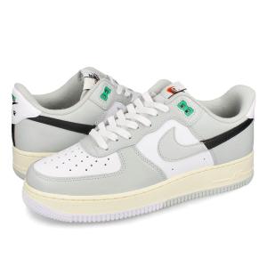 NIKE AIR FORCE 1 '07 LV8 【SPLIT】 ナイキ エア フォース 1 '07 LV8 メンズ LIGHT SILVER/LIGHT SILVER/WHITE/BLACK ホワイト dz2522-001｜lowtex