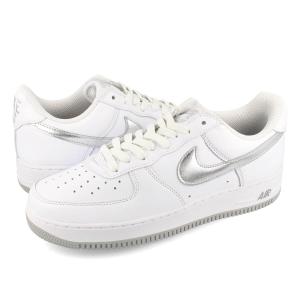 NIKE AIR FORCE 1 LOW RETRO ナイキ エア フォース 1 ロー レトロ WHITE/METALLIC SILVER/METALLIC GOLD ホワイト シルバー｜lowtex