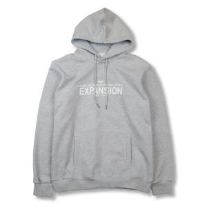 EXPANSION 20TH EXP KANSHYA HOODIE エクスパンション 20TH EXP カンシャ フーディ メンズ レディース パーカー GRAY グレー exp-2230h-gry｜lowtex