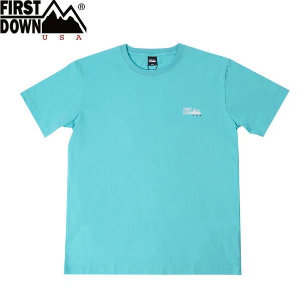 FIRST DOWN LOGO S/S TEE COTTON JERSEY ファーストダウン ロゴ ...