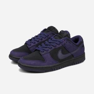 NIKE WMNS DUNK LOW LX NBHD ナイキ ウィメンズ ダンク ロー LX NBHD レディース BLACK/PURPLE INK/BLACK ブラック FB7720-001｜LOWTEX