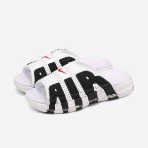 エア モア アップテンポ NIKE AIR MORE UPTEMPO SLIDE white/varsity