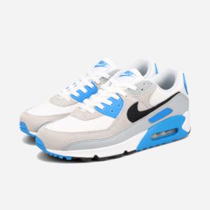 NIKE AIR MAX 90 ナイキ エア マックス 90 メンズ レディース WHITE/PHOTO BLUE/PURE PLATINUM/BLACK ホワイト FN6958-102｜lowtex