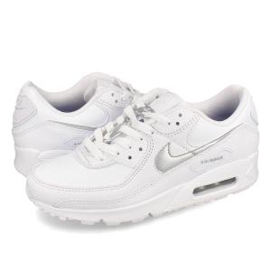 NIKE WMNS AIR MAX 90 ナイキ ウィメンズ エア マックス 90 メンズ レディース WHITE/BLUE JOY/METALLIC SILVER ホワイト FV0949-100｜lowtex