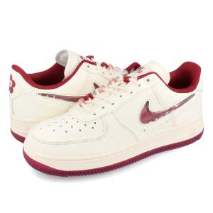 NIKE WMNS AIR FORCE 1 LOW '07 SE PRM 【VALENTINE'S DAY】 ナイキ ウィメンズ エアフォース レディース SAIL/TEAM RED/PINK/GYM RED ホワイト FZ5068-161｜lowtex