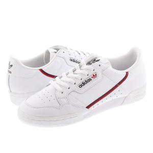 adidas CONTINENTAL 80 【adidas Originals】 アディダス コンチネンタル 80 RUNNING WHITE/SCARLET/COLLEGE NAVY g27706