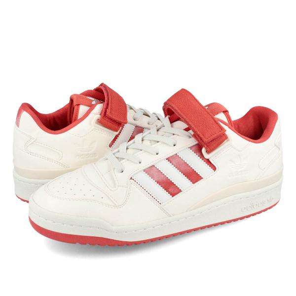 adidas FORUM LOW ロー CHALK WHITE/WHITE TINT/CREW RE...