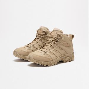 MERRELL MOAB 3 TACTICAL MID WP メレル モアブ 3 タクティカル ミッド ウォータープルーフ COYOTE｜lowtex