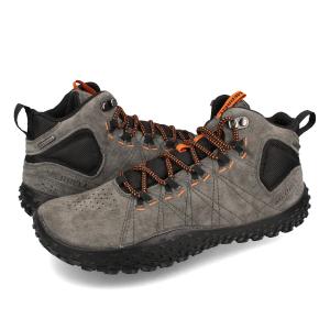 MERRELL WRAPT MID WATERPROOF メレル ラプト ミッド ウォータープルーフ メンズ GRANITE グレー j036001