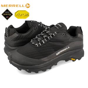 MERRELL MOAB SPEED STORM GORE-TEX (W) メレル モアブ スピード ストーム ゴアテックス レディース BLACK/BLACK ブラック j067670｜lowtex