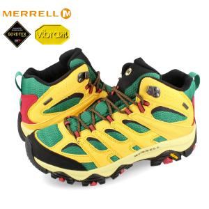 MERRELL MOAB 3 SYNTHETIC MID GORE-TEX M メレル モアブ3 シンセティック ミッド ゴアテックス メンズ 防水性 VIBRAM YELLOW イエロー｜lowtex