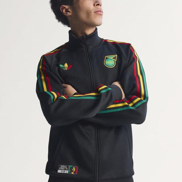adidas JAMAICA NATIONAL TEAM TRACK TOP × BOB MARLE...
