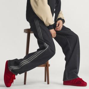 アディダス サイズ:35  JC6234 サイドラインデニムパンツ 中古 BS99 adidas（アディダス） サイズ:35 JC6234 サイドラインデニムパンツ