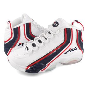 FILA STACK 2 フィラ スタック 2 メンズ ハイカット WHITE/RED/NAVY ホワイト mss23004-125｜lowtex