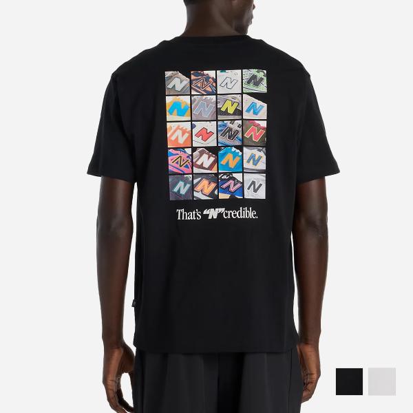 NEW BALANCE N COLLAGE T-SHIRT ニューバランス N コラージュ Tシャツ...