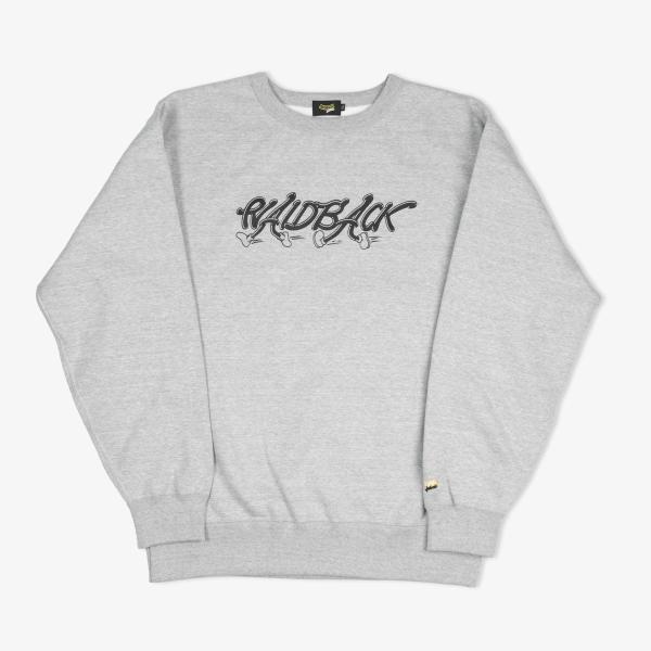 raidback fabric walk this way logo Crew Neck Sweat...