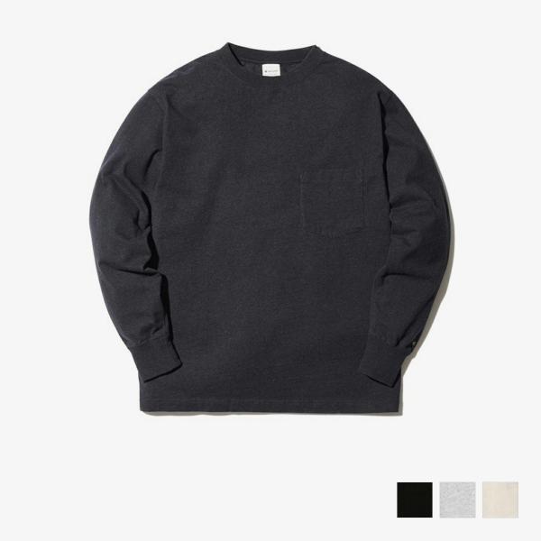 SNOW PEAK RECYCLED COTTON HEAVY L/S T SHIRT スノーピーク...