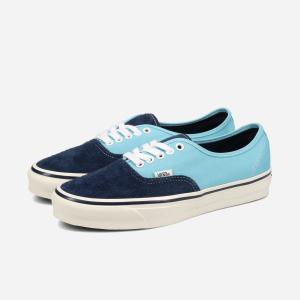 VANS LX AUTHENTIC 44 バンズ LX オーセンティック 44 メンズ CANVAS DRESS BLUE/AQUATIC BLUE ブルー VN000EBNICO