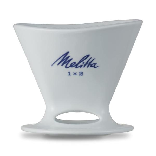 メリタ コーヒー 2~4杯用 プレミアムフィルター 1×2 受皿・メジャースプーン付き 日本製 波佐...